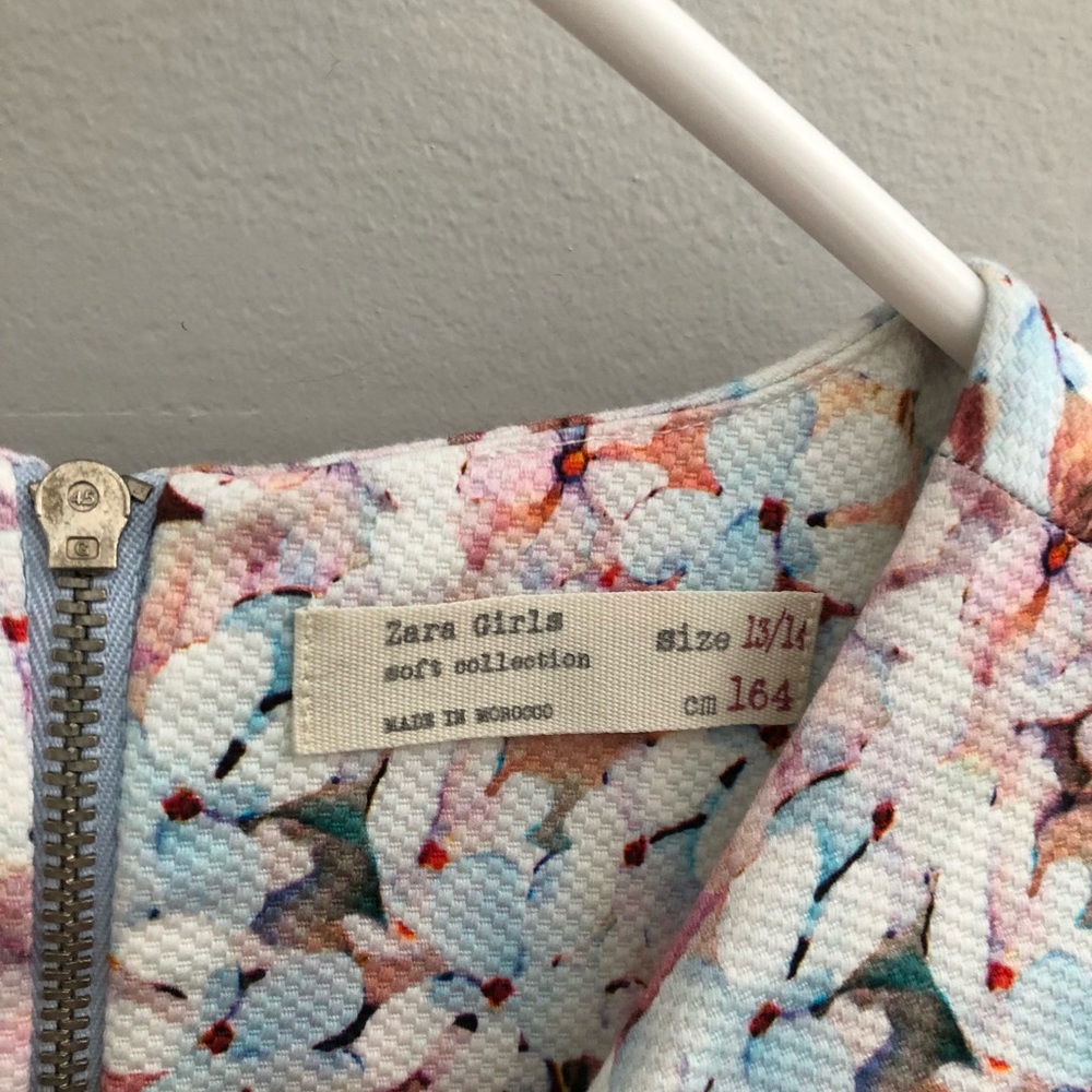 zara girls dress, size 13/14